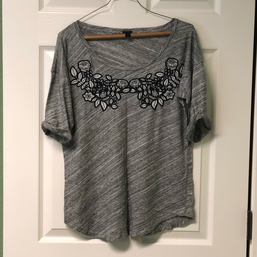 J.Crew Tee Shirt Ballet Neck Tee Shirt